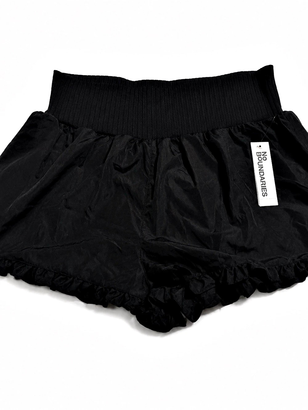 No Boundaries Women's Black Athletic Shorts Size XXL (20) Like New